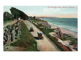Santa Monica, California - View of the Palisades