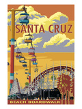 Santa Cruz, California - Beach Boardwalk