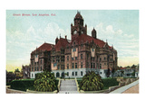 Los Angeles, California - Exterior View of the Court House