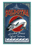 Soldotna, Alaska - Salmon