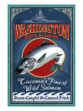 Tacoma, Washington - Salmon