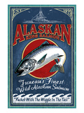 Juneau, Alaska - Salmon