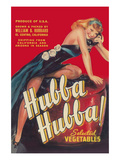 Hubba Hubba - Vegetable Crate Label