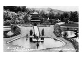 Hollywood, California - Bernheimer Residence, Sacred Bridge and Pogoda of Nara Photo