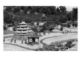 Hollywood, California - Bernheimer Residence, Replica of Battle for Castle of Nagoya Photo