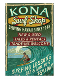 Kona, Hawaii - Surf Shop