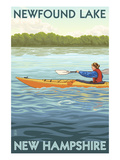 Newfound Lake, New Hampshire - Kayak Scene