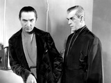 The Black Cat, Bela Lugosi, Boris Karloff, 1934