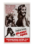 Planet of the Apes, Top: Charlton Heston, 1968