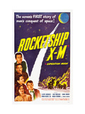 Rocketship X-M, Top: Lloyd Bridges, Bottom Left: Osa Massen, 1950