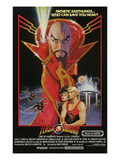 Flash Gordon, Top: Max Von Sydow, Bottom L-R: Melody Anderson, Sam J. Jones, 1980