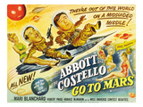 Abbott And Costello Go to Mars, Bud Abbott, Lou Costello [Abbott & Costello], Mari Blanchard, 1953