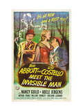Abbott And Costello Meet the Invisible Man, Bud Abbott, Adele Jergens, Lou Costello, 1951
