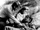 Love Me Tender, Richard Egan, Debra Paget, Elvis Presley, 1956, Dying
