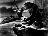 King Kong, 1933, Holding Fay Wray And Fighting Giant Flying Lizard