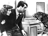 Bringing Up Baby, Katharine Hepburn, Cary Grant, Baby The Leopard, 1938