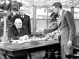It's A Wonderful Life, Lionel Barrymore, Frank Hagney, James Stewart, 1946