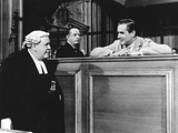 Witness For The Prosecution, Charles Laughton, Tyrone Power, 1957