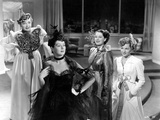 The Women, Hedda Hopper, Rosalind Russell, Norma Shearer, Joan Fontaine, 1939