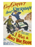 I Was A Male War Bride, Cary Grant, Ann Sheridan, 1949
