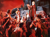 The Ten Commandments, John Derek, Debra Paget, Yvonne De Carlo, Charlton Heston, 1956