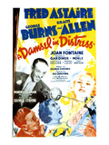 A Damsel In Distress, Fred Astaire, George Burns, Gracie Allen, Joan Fontaine, 1937