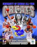 University of Kansas Jayhawks All Time Greats Composite