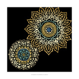 Midnight Rosette I