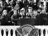 FDR's 3rd Term Vice Pres, Henry Wallace Takes Oath of Office from Outgoing VP, John Nance Garner
