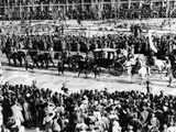 Reza Shah Pahlavi's Coronation Procession on May 22, 1926