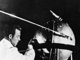 Buy Russian Technician with Sputnik 1 at AllPosters.com