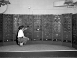1949 Computer Used by Rocket Scientists at Lewis Flight Propulsion Laboratory, Cleveland, Ohio Photographic Print