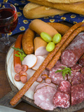 Selection of French Meat and Saunited States of Americages, France, French Cooking