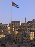 Aerial View of Traditional Houses in Amman, Jordan