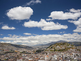 City View with El Panecillo, Quito, Ecuador