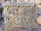 Details of Stone Carving in Ancient Jerash Gate, Amman, Jordan