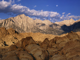 Snow-Covered Alabama Hills, California, USA