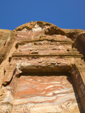 Rock Texture of Cave Wall, Petra, Jordan