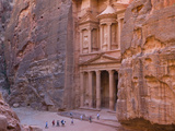 Facade of Treasury (Al Khazneh), Petra, Jordan