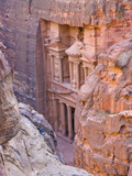 Facade of Treasury (Al Khazneh), Petra, Jordan