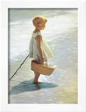 Young Girl on a Beach