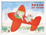 Babar en Avion