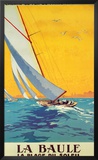 La Baule Framed Art Print