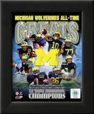 University of Michigan Wolverines All Time Greats Composite