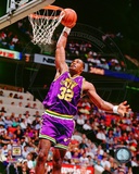 Karl Malone 1990 Action