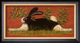Red Folk Bunny