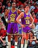 Karl Malone & John Stockton 1994 Action