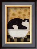 Cat in Hot Tin Tub