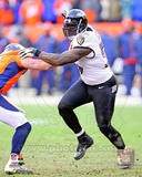 Terrell Suggs 2012 AFC Divisional Playoff Game Action