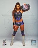 Eve with the Divas Championship Belt 2012 Posed